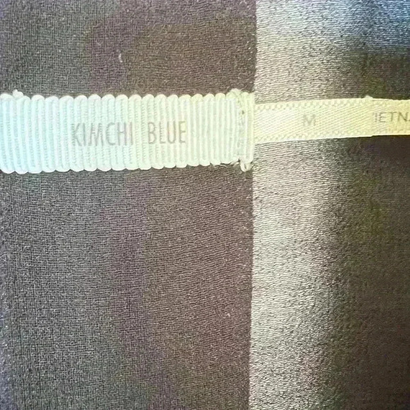 NEW! Kimchi Blue Sleeveless Lace Sheer Top. - Picture 4 of 5